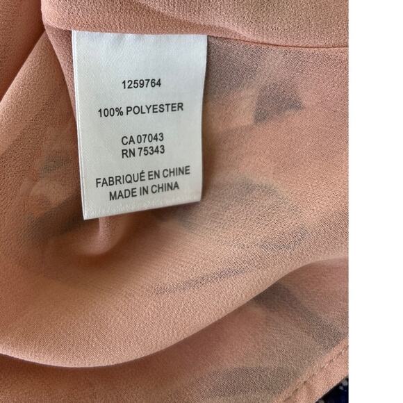 Joie Women's Delicate Blouse - Floral Print, Tie Neck, Size Small - Picture 10 of 11